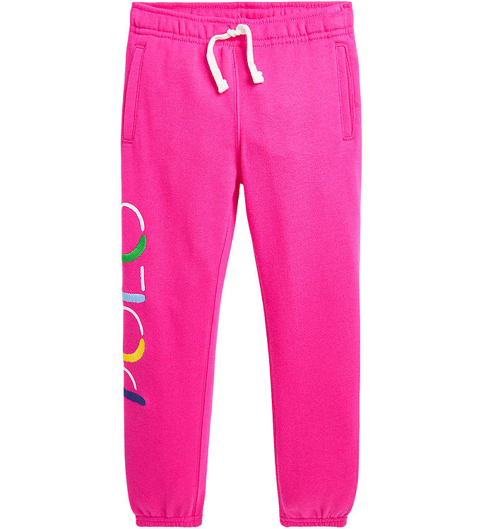 Polo Ralph Lauren Sweatpants - Pink m. Logo female
