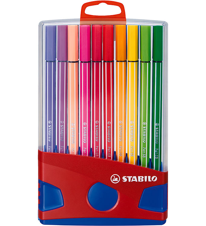 Stabilo Tuscher - Pen 68 ColorParade - 20 stk. - Multifarvet