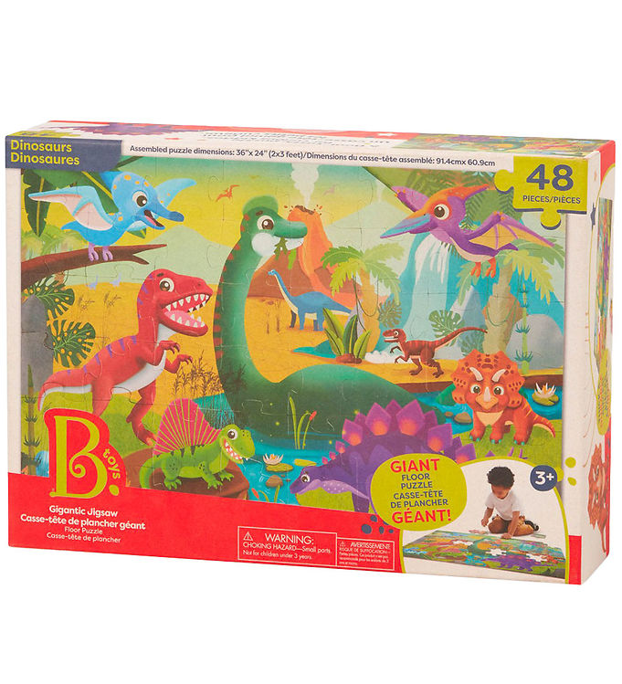 2: B-toys Gulvpuslespil Dino