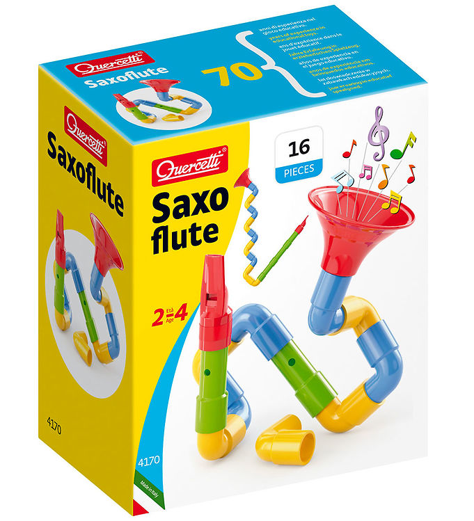 8: Quercetti Saxofon - Byg Selv - 16 Dele - 4170