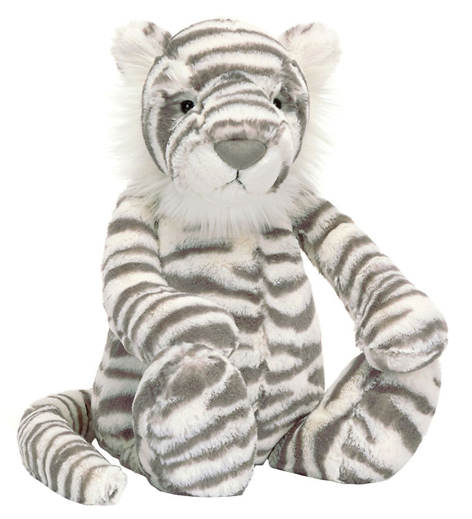 6: Jellycat Bamse - Huge - 51x21 cm - Bashful Snow Tiger