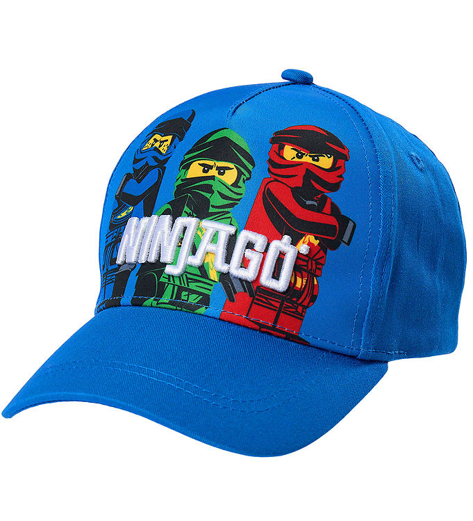 7: LEGOÂ® Ninjago Kasket - LWAris 102 - Blå m. Ninjaer