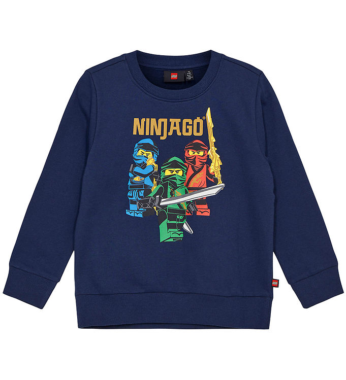 8: LEGOÂ® Ninjago Sweatshirt - LWScout 101 - Dark Navy m. Ninjaer