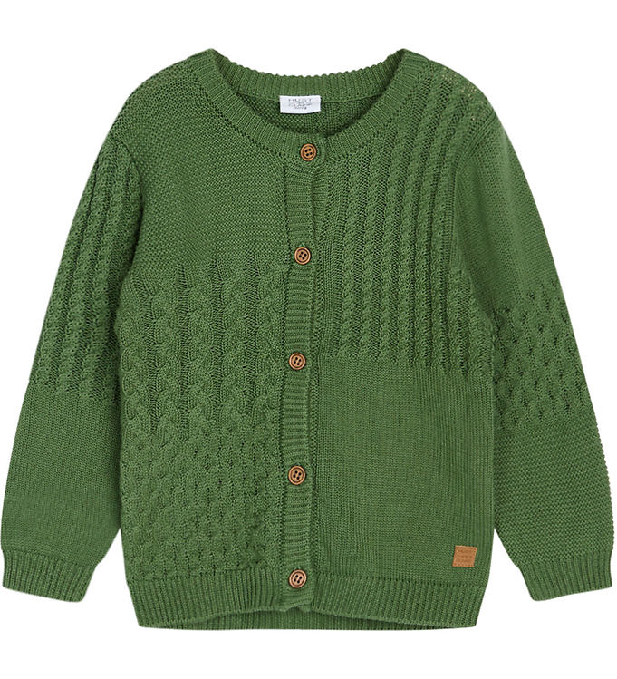 5: Hust and Claire Cardigan - Charli - Strik - Elm Green