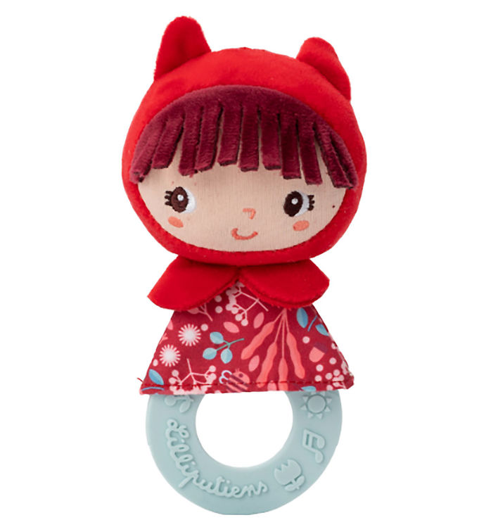 Lilliputiens Rangle - Little Red Riding Hood Teething Rattle