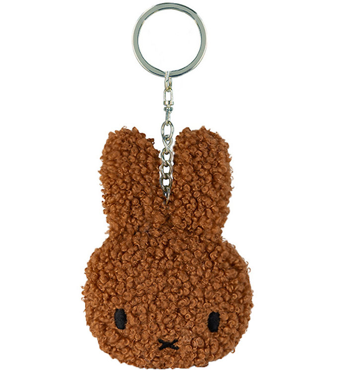 Bon Ton Toys Nøglering - 10 cm - Miffy Tiny Teddy - Cinnamon