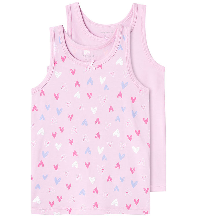 Name It Undertrøje - Noos - NmfTank Top - 2-pak - Pink Lavender