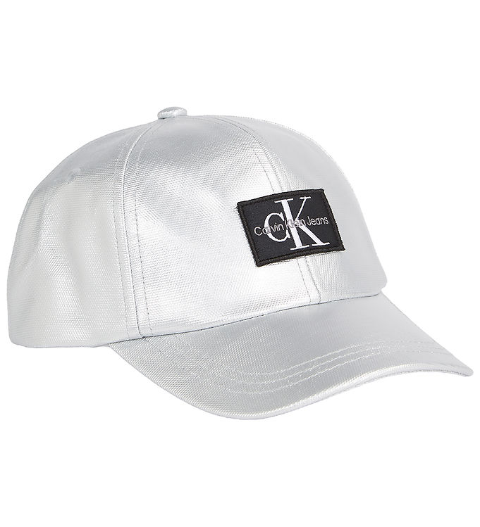 #3 - Calvin Klein Kasket - Sølv m. Logo