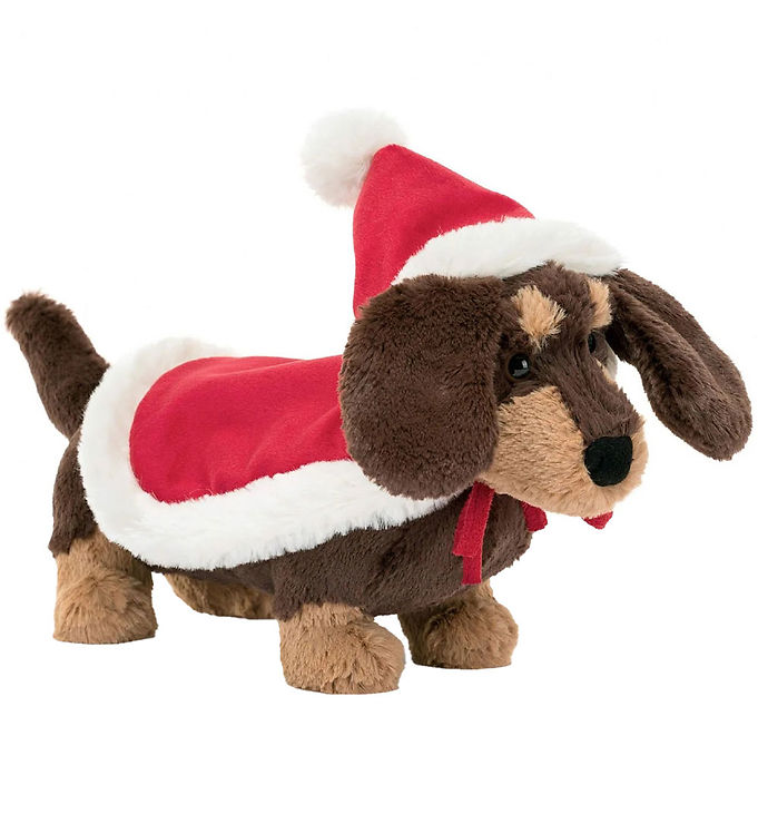 Jellycat Bamse - 15x7 cm Winter Warmer Otto Sausage Dog unisex