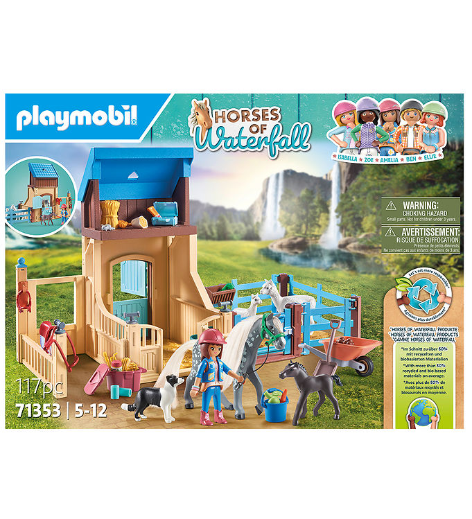 Playmobil Horses Of Waterfall Amelia & Whisper M. Hesteboks