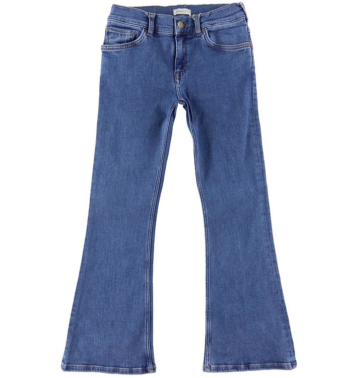 10: GANT Jeans - Bootcut - Mid Blue