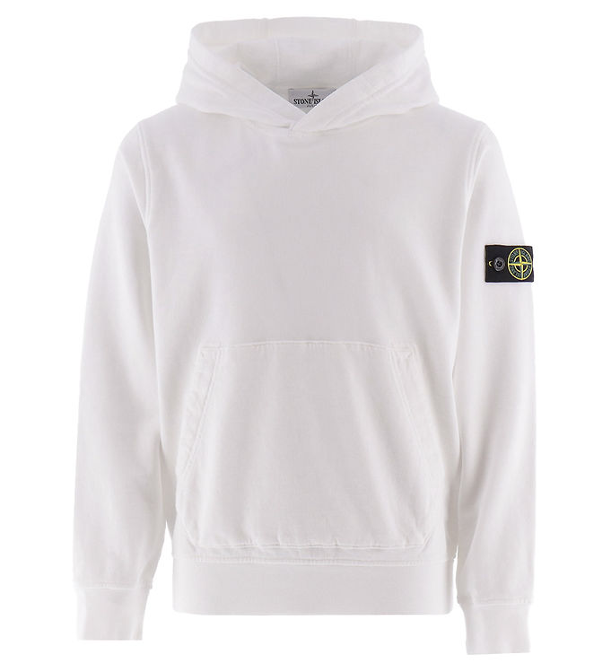 Stone Island Hættetrøje Hvid