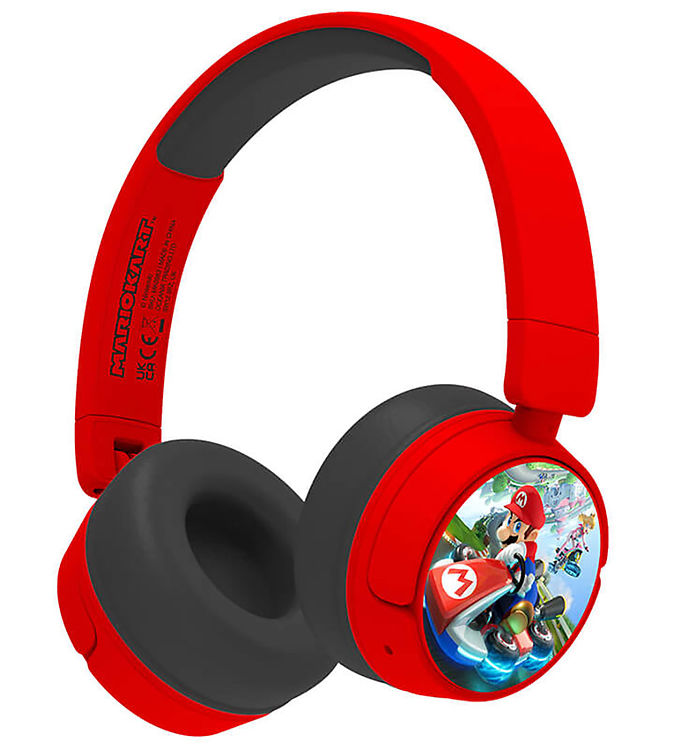 Otl Høretelefoner Mario Kart On Ear Junior Wireless Rød