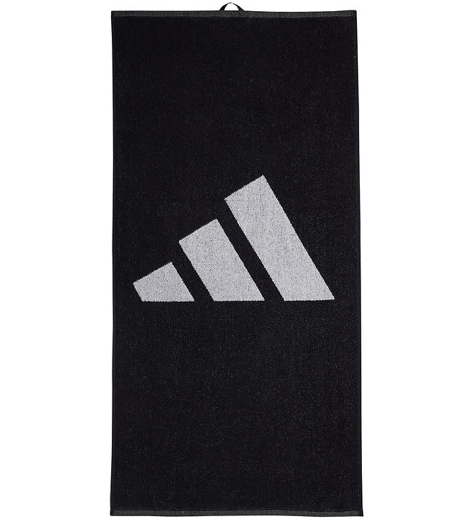 adidas Performance Håndklæde - 100x50 cm - Sort/Hvid