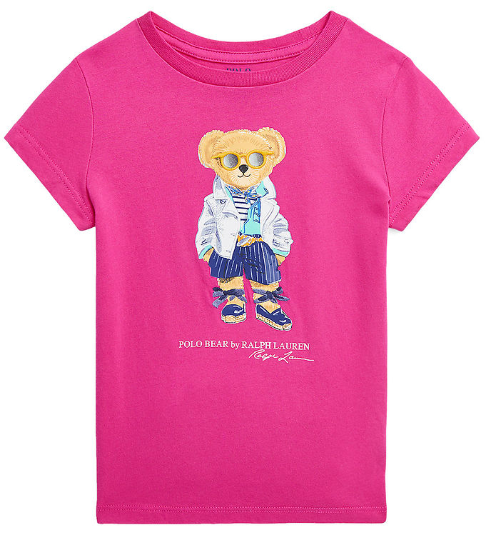 Polo Ralph Lauren T-shirt - Pink m. Bamse
