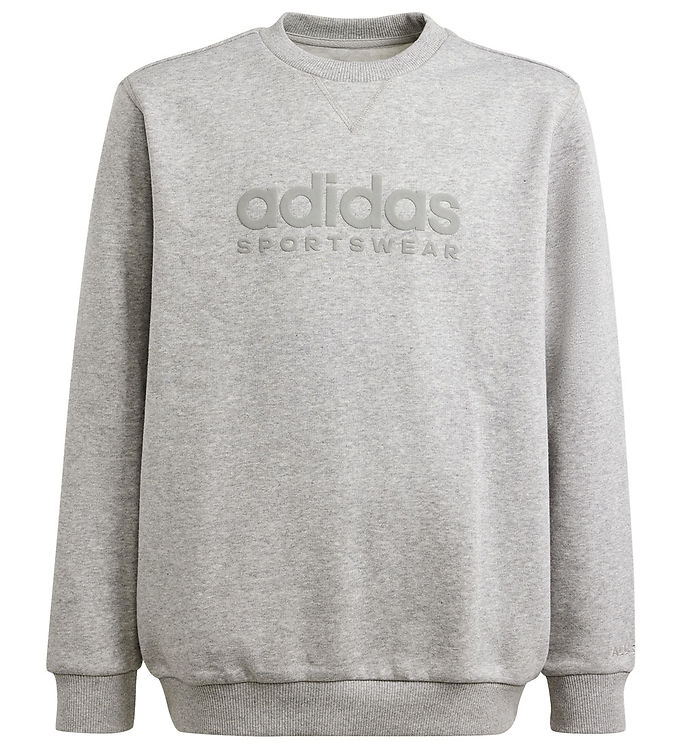 13: adidas Performance Sweatshirt - J Allszn GFX SW - Grå Melange