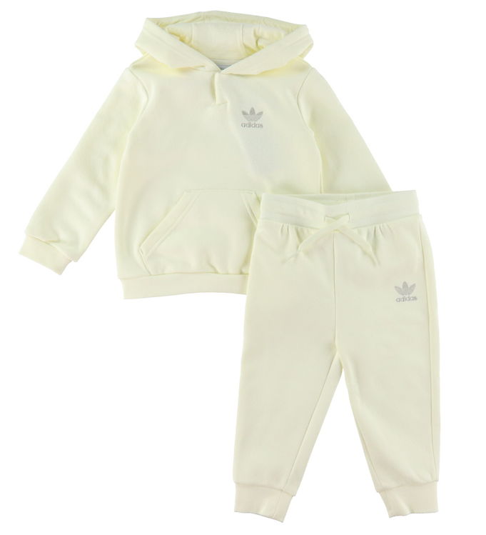 Billede af adidas Originals Sweatsæt - Hoodie Set - Creme