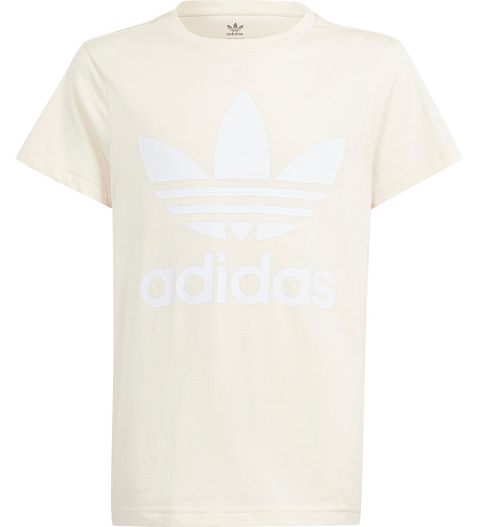 Adidas Originals T-shirt Trefoil Tee Creme