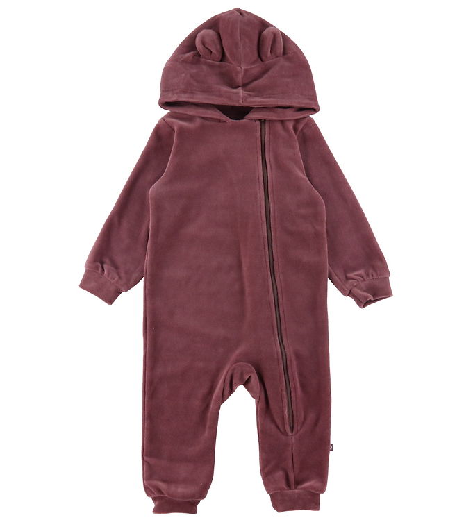 Smallstuff Heldragt Velour Dark Rose