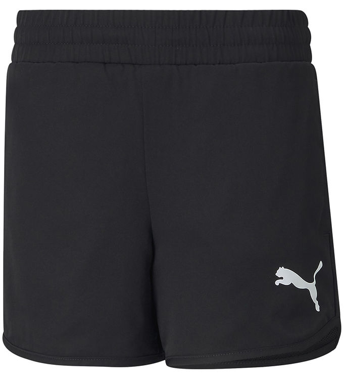 12: Puma Shorts - ACTIVE Shorts - Sort m. Print