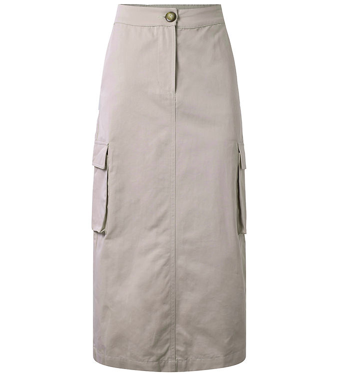 11: Hound Nederdel - Long Cargo Skirt - Sand