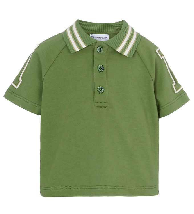 9: Emporio Armani Polo - Kale m. Hvid