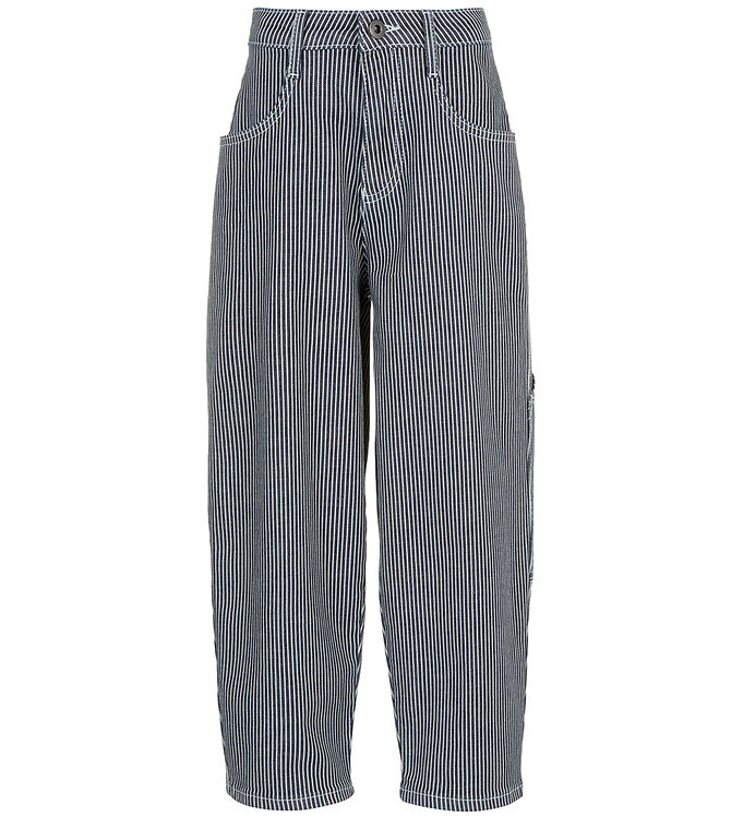 Emporio Armani Jeans Navy Hvidstribet