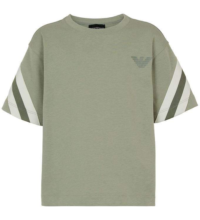 Emporio Armani T-shirt - Støvet Grøn