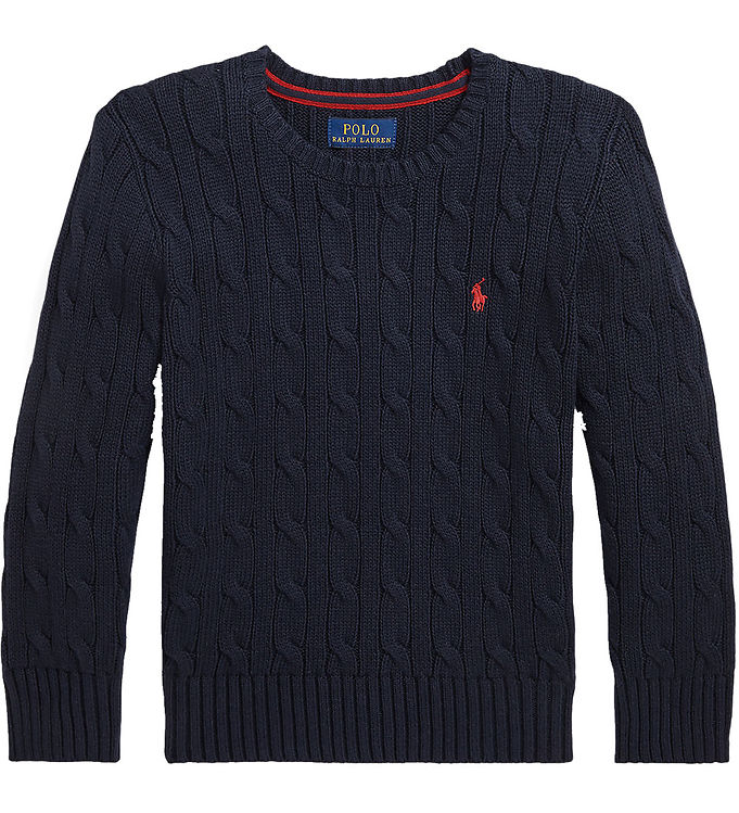 Polo Ralph Lauren Bluse Strik Navy