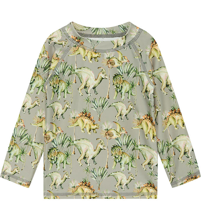Hust and Claire Badebluse - Maiak - UV50+ - Seagrass m. Print