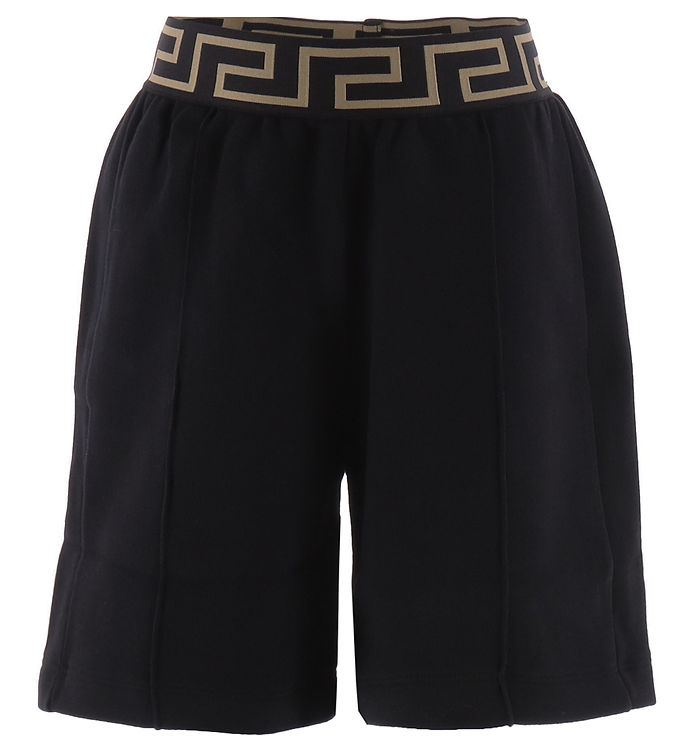 Versace Sweatshorts Sort M. Guld
