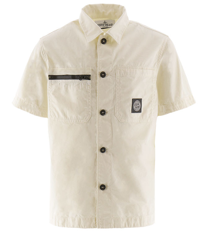 Stone Island Skjorte Natural Beige
