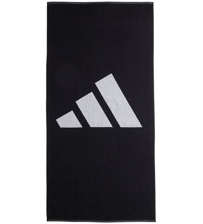 #2 - adidas Performance Håndklæde - Large - Sort/Hvid