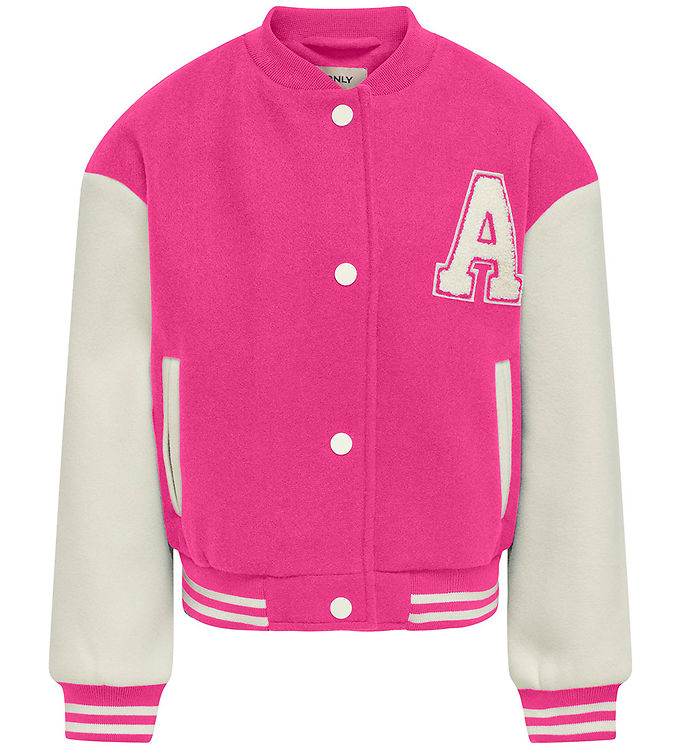 Kids Only Bomberjakke Kogsilja Raspberry Rose