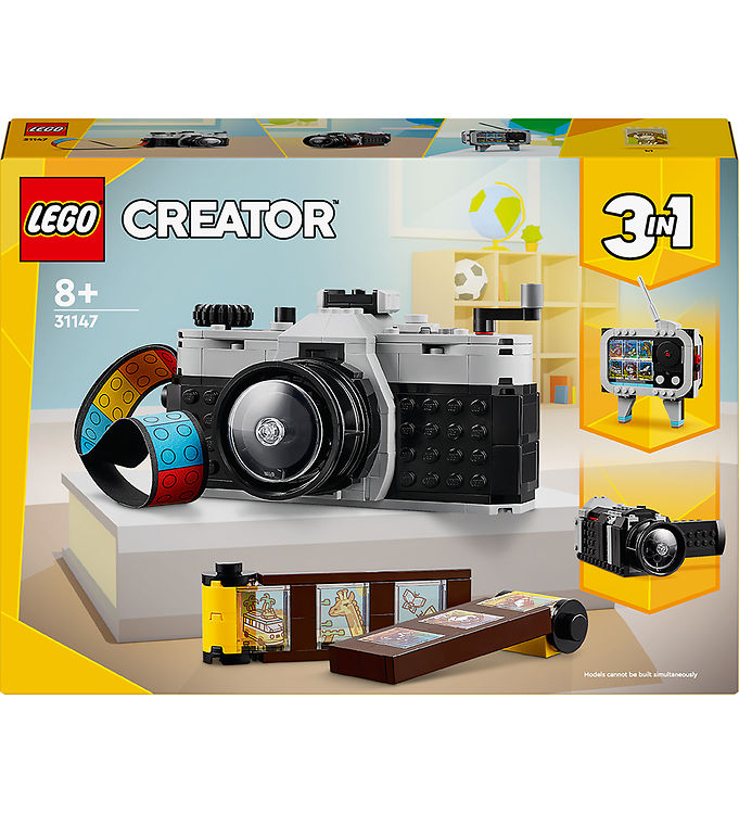 Lego   Creator Retro-kamera 31147 3-i-1 261 Dele