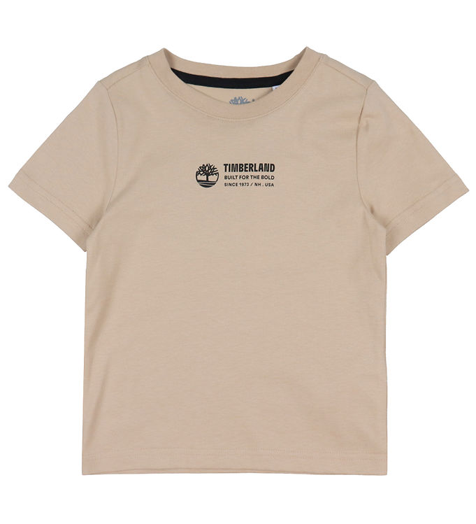 6: Timberland T-shirt - Stone