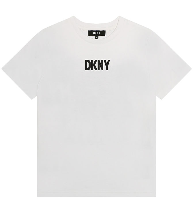 8: DKNY T-shirt - Hvid m. Fotoprint