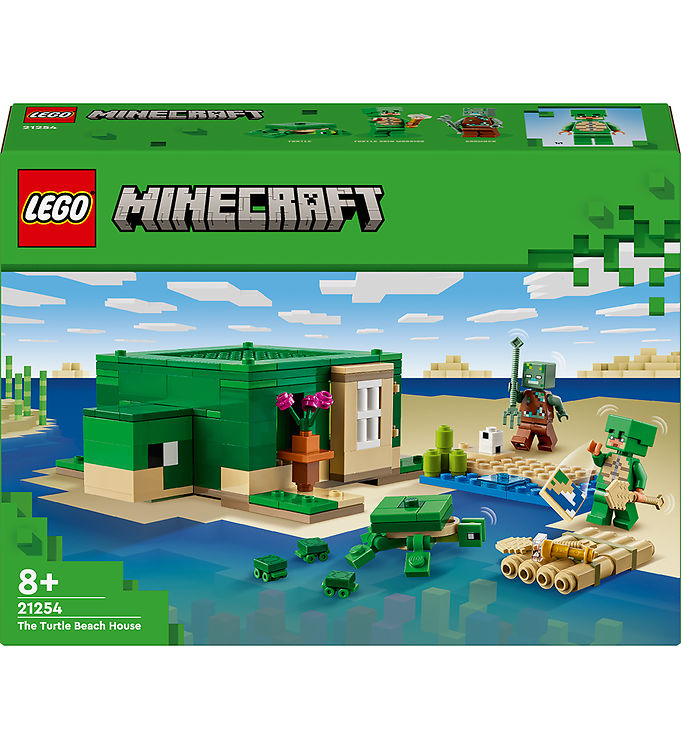 Lego   Minecraft Skildpaddestrandhuset 21254 234 Dele