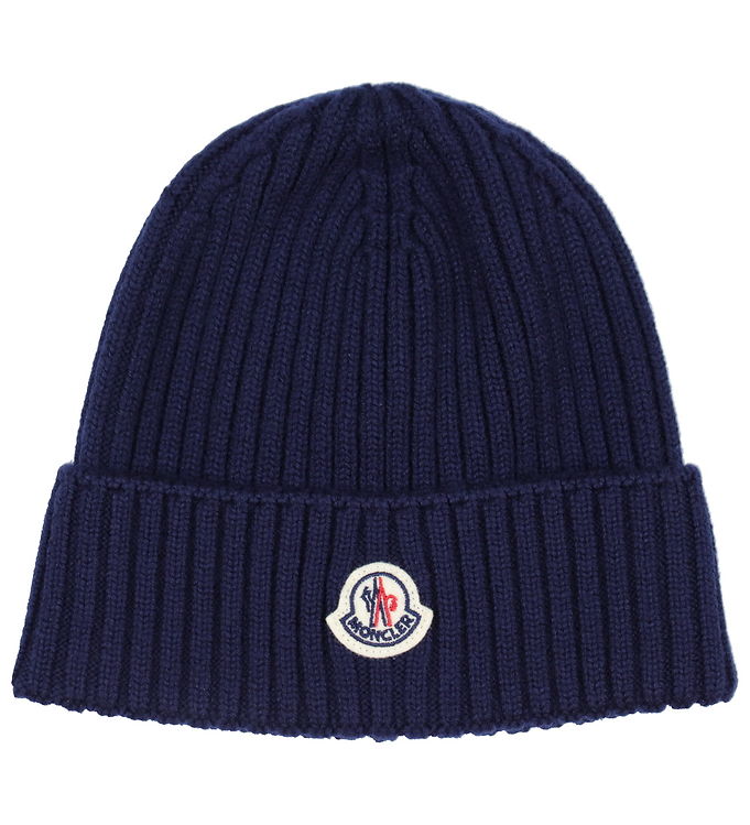 Moncler Strikhue - Uld - Navy