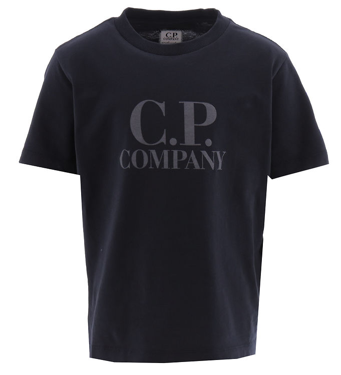 #3 - C.P. Company T-shirt - Total Eclipse Blue m. Print