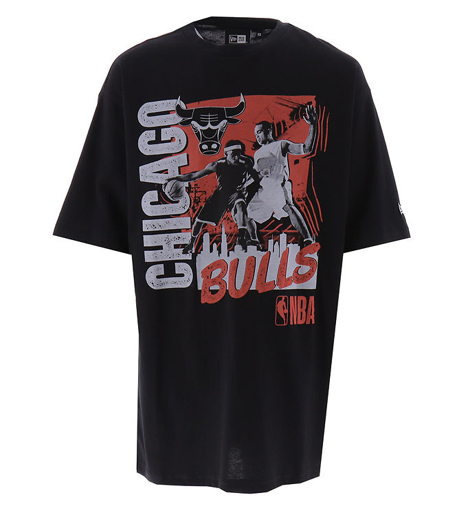 New Era T-shirt Nba Player Graphic Chicago Bulls Sort