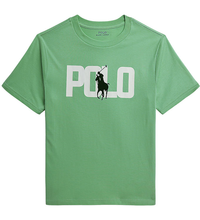 Polo Ralph Lauren T-shirt - Grøn m. Logo