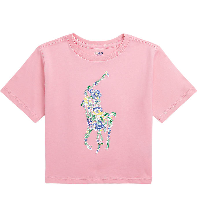 Polo Ralph Lauren T-shirt Florida Pink M Logo