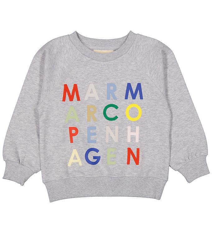 9: MarMar Sweatshirt - Theos - Multicol Letters