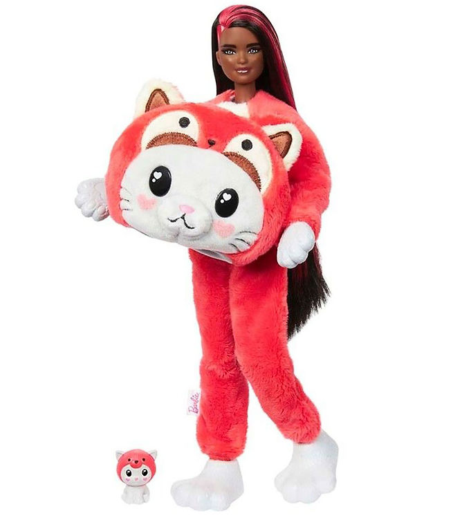 Billede af Barbie Dukke - Cutie Reveal - Kitty Red Panda