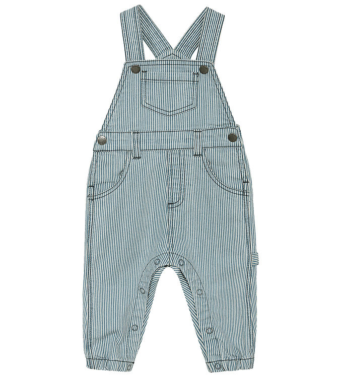 #2 - Hust & Claire Baby Stripes Mads Overalls