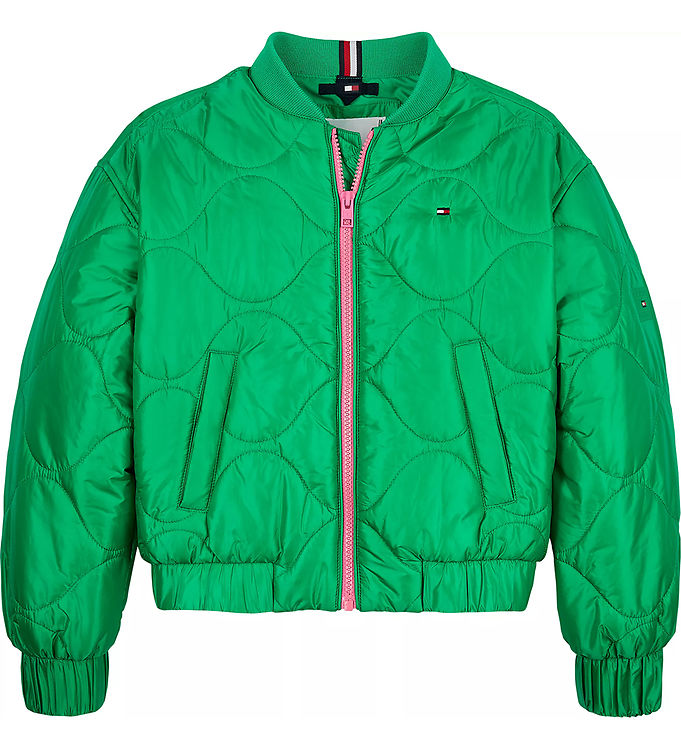 Tommy Hilfiger Dynejakke Olympic Green