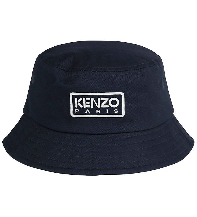 Kenzo Bøllehat Navy M. Hvid