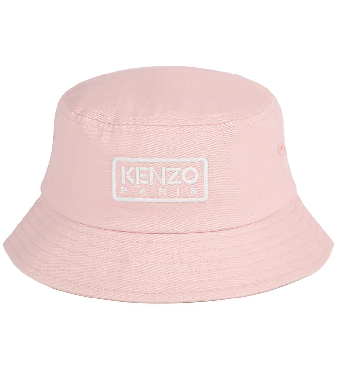 5: Kenzo Bøllehat - Veiled Pink m. Hvid