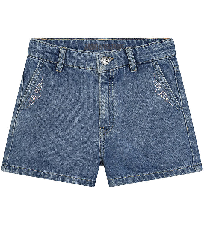 4: Zadig & Voltaire Denimshorts - Elle - Denim Blue m. Similisten